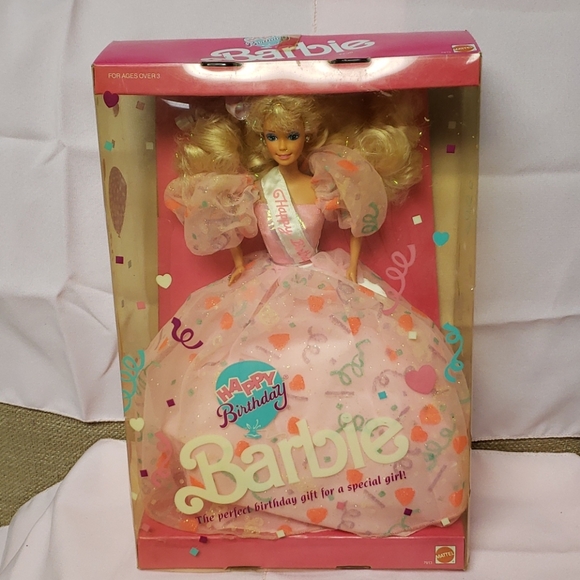 Barbie 1990, HAPPY Birthday Fabriqué en Malaisie NRFB